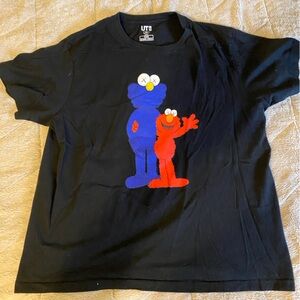 KAWS x Uniqlo x Sesame Street BFF Elmo Tee